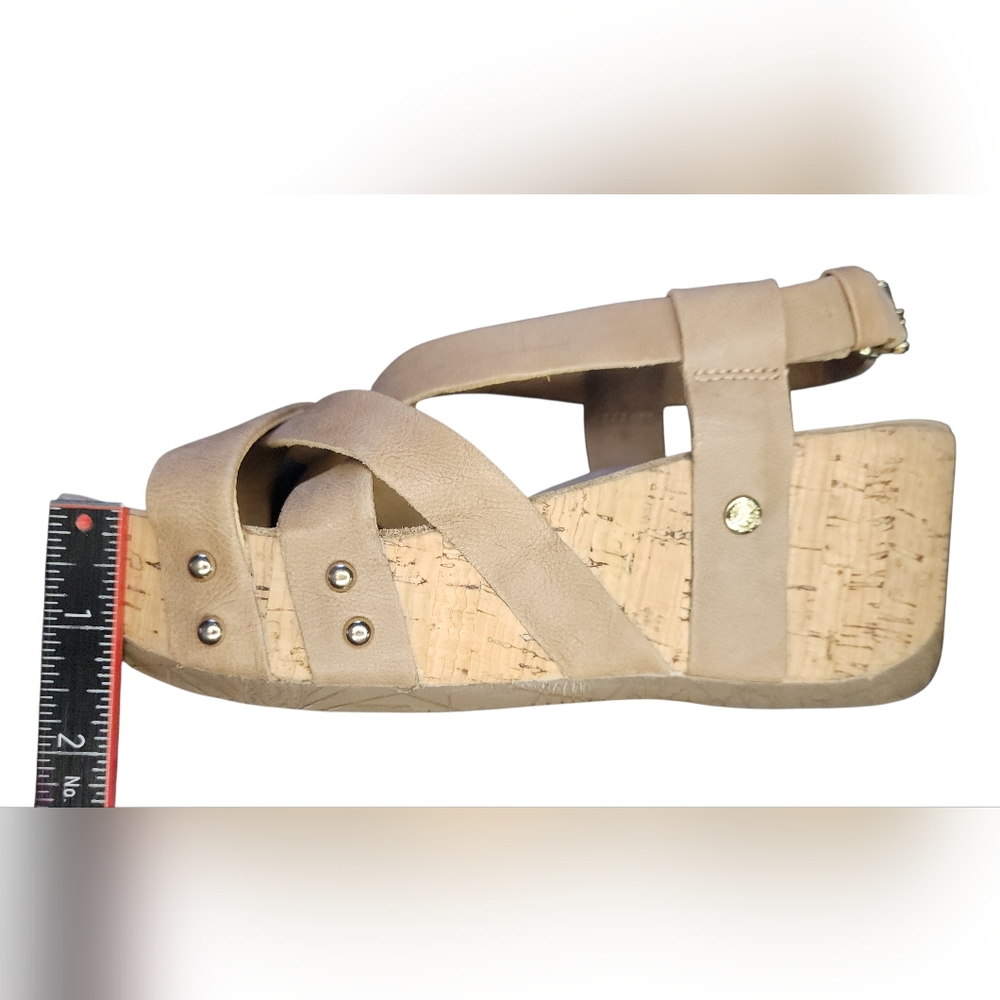 Bussola Formentera Cross Straps Wedge Sandals, Womens 37 EU (6-6.5 US) - Picture 11 of 14